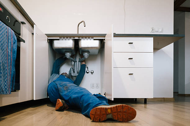 Professional Drain Cleaning technician working in Whittier, CA